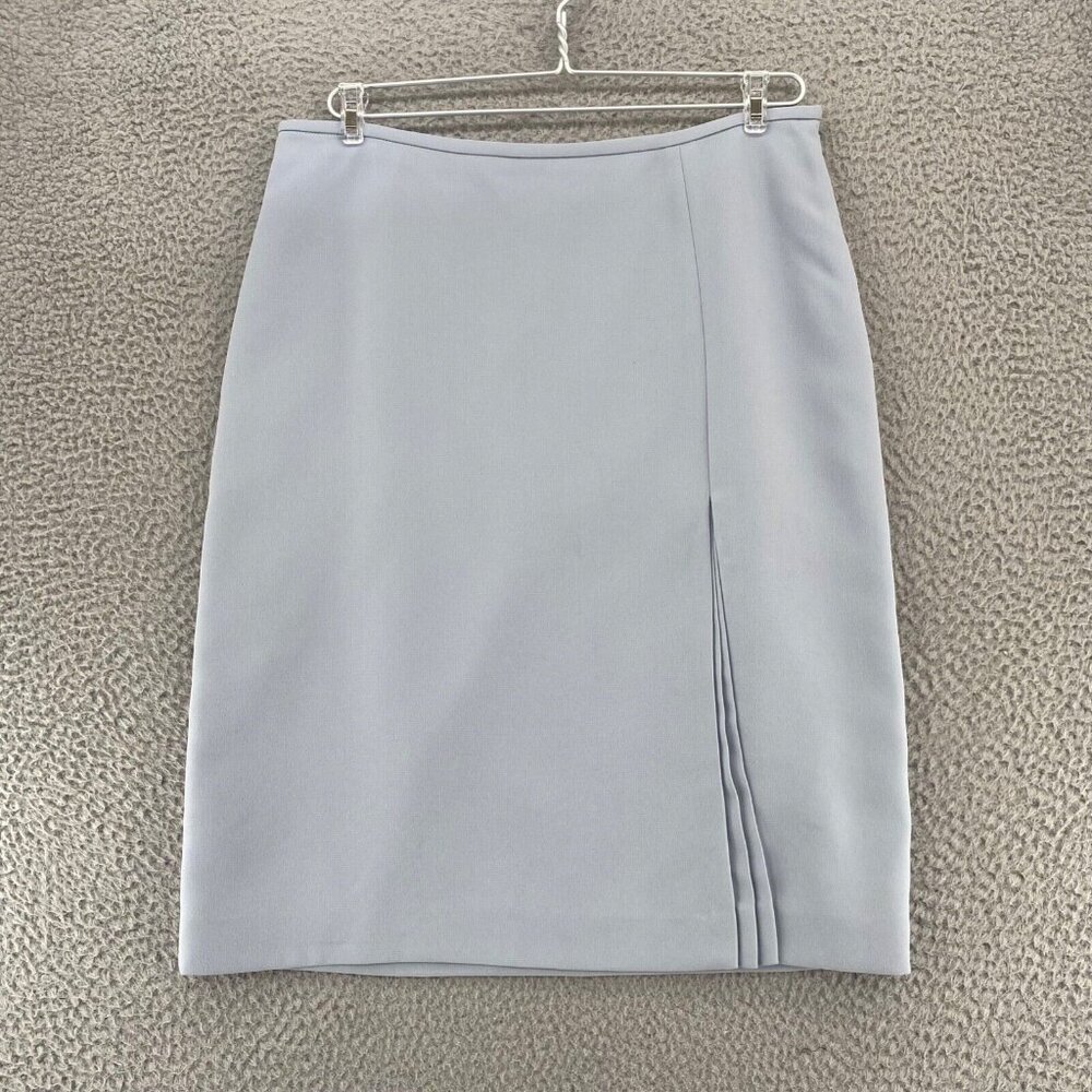 Calvin Klein Light Gray Pencil Skirt